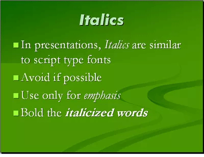 Tips for using fonts in PowerPoint files Picture 8