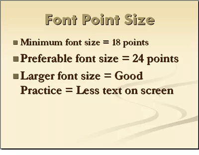 Tips for using fonts in PowerPoint files Picture 9
