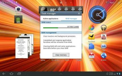 Tips for using Galaxy Tab 10.1 (Part 2) Picture 3
