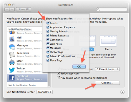 Tips for using the Notification Center on OS X Mountain Lion Picture 5