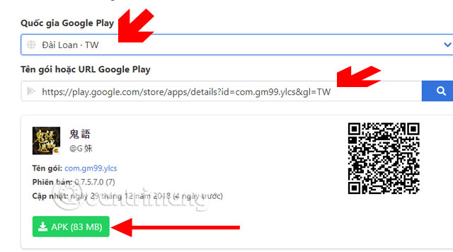 Tips to download games, Android applications do not support in Vietnam do not need VPN Picture 5