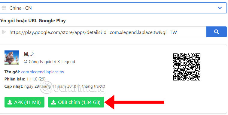 Tips to download games, Android applications do not support in Vietnam do not need VPN Picture 6