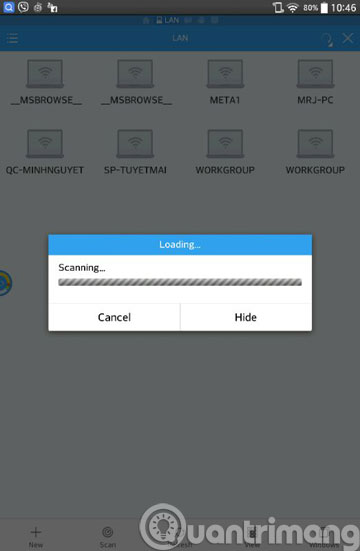 Tips to help you easily share folders on Windows with Android Picture 10