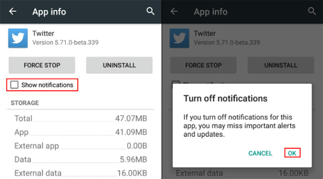 Tips to quickly turn off notifications on Android Picture 8