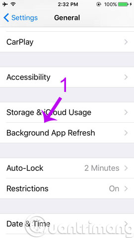 Tips to speed up and reduce battery life on iOS 9 Picture 1