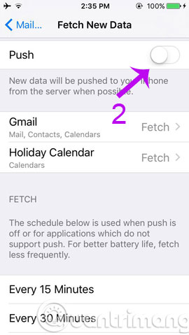 Tips to speed up and reduce battery life on iOS 9 Picture 6