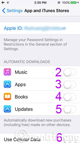 Tips to speed up and reduce battery life on iOS 9 Picture 8