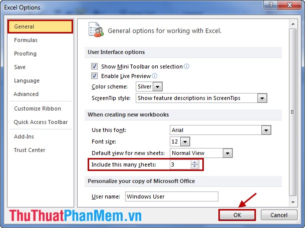 Tips with spreadsheets (sheet) in Excel Picture 10