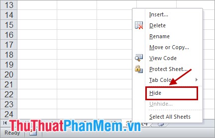 Tips with spreadsheets (sheet) in Excel Picture 18