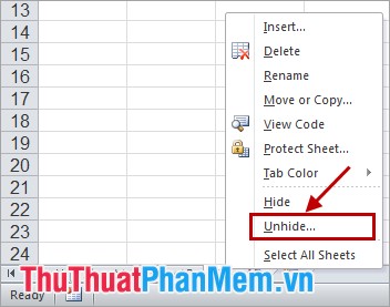 Tips with spreadsheets (sheet) in Excel Picture 19