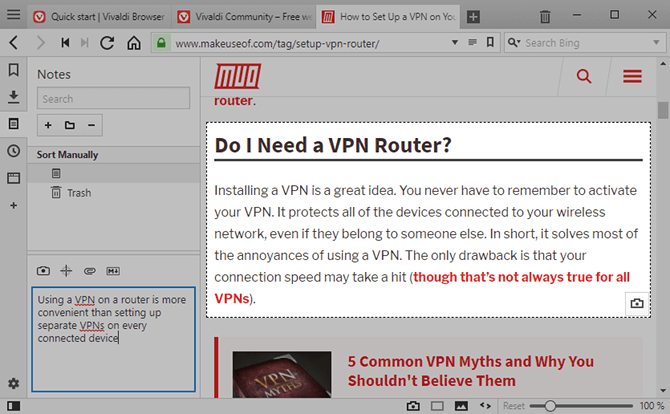 To increase productivity and speed of Vivaldi browser, you should not ignore the tips and tricks later Picture 7