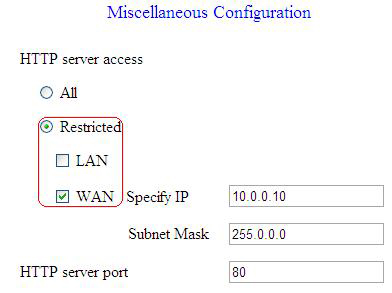 To secure your ADSL modem Picture 5