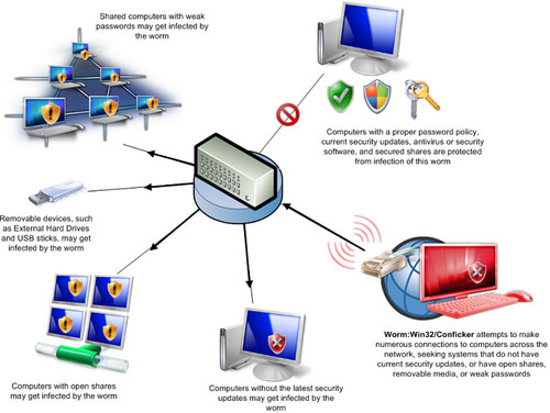 Tool to destroy the Conficker worm variant for free Picture 1
