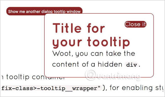 Tooltip creation tools are useful for jQuery Picture 4