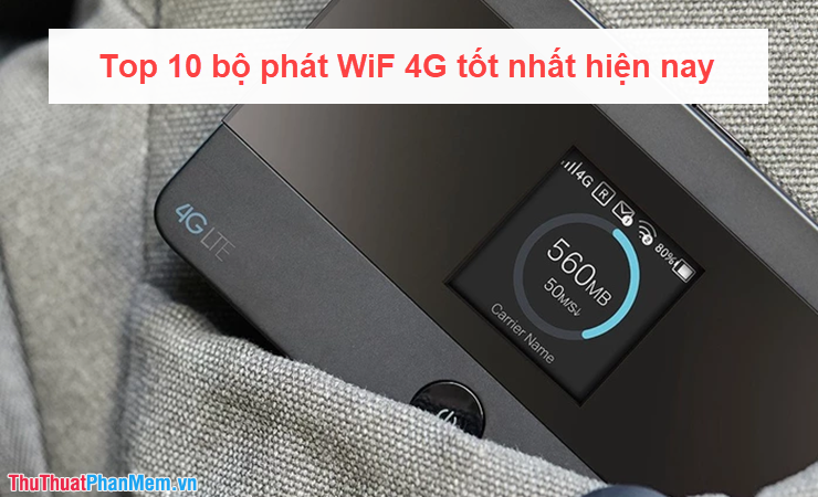 Top 10 best 4G WiFi transmitters today Picture 1