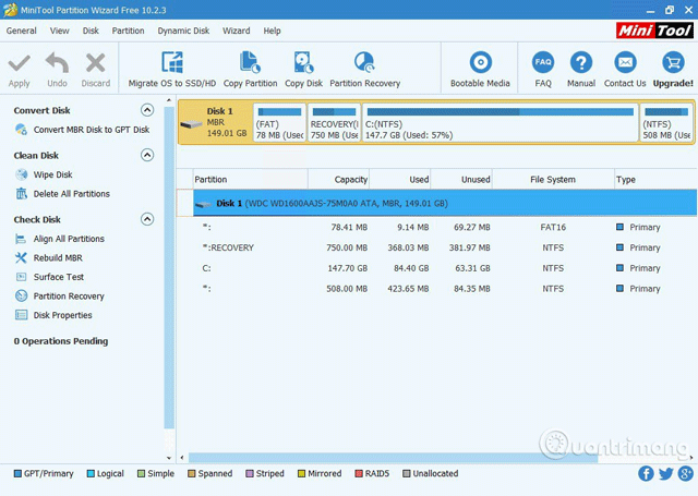 Top 10 free Windows partition management software Picture 2