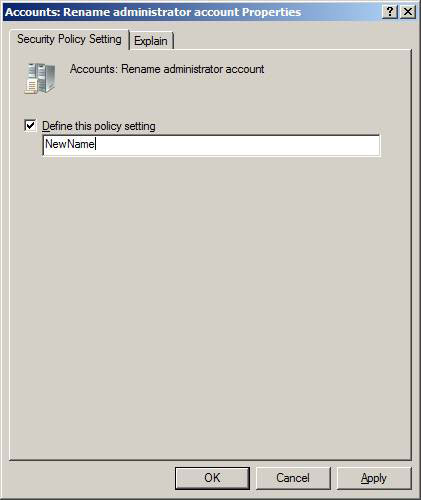 Top 10 security settings after installing Active Directory Picture 3