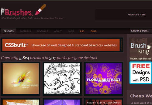 Top 10 websites provide a free Photoshop brush Picture 4