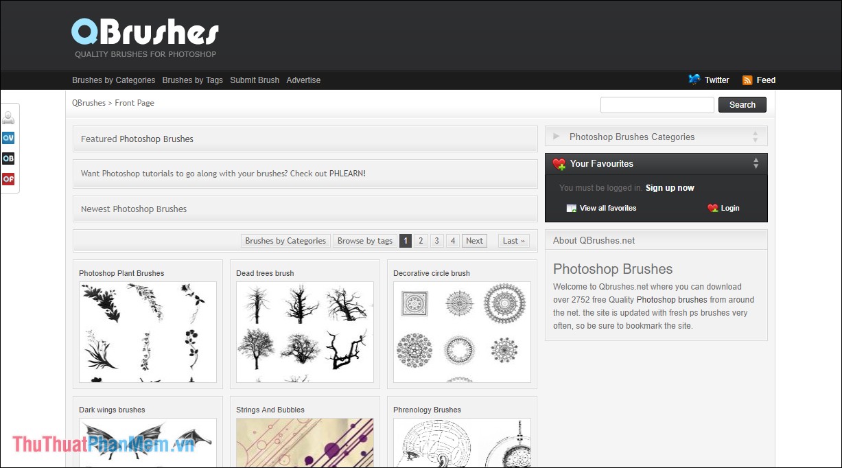Top 10 websites that provide free, beautiful Photoshop Brushes Picture 9