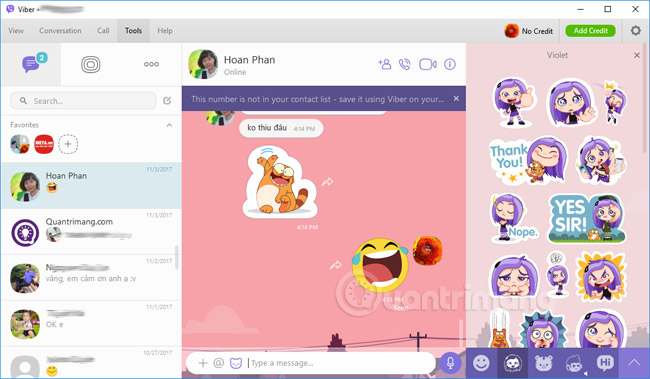 Top 3 best free messaging applications in Vietnam today Picture 5