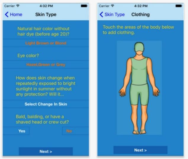 Top 3 free apps to help avoid the most popular summer sunshine on smartphones Picture 1
