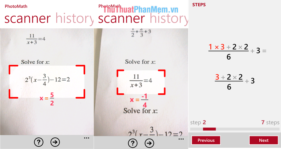 Top 3 Math solving applications on the phone Picture 4