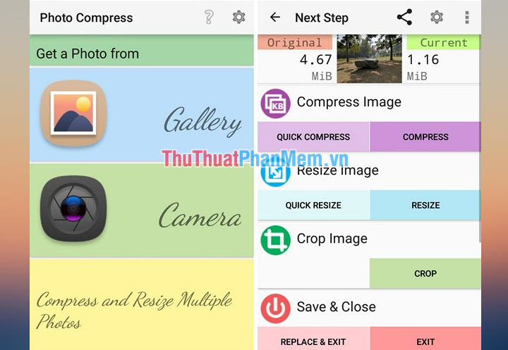 Top 3 photo resize applications on your phone Picture 2