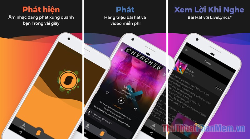 Top 3 software for identifying the best song titles on smartphones Picture 3