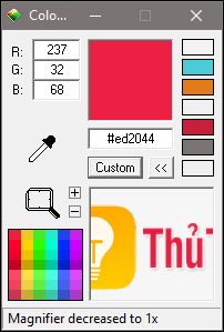 Top 3 software to get color codes quickly and professionally Picture 3