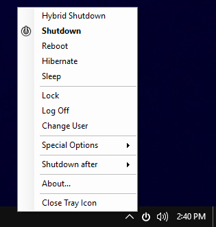 Top 3 tools to manage and control Shut down on Windows Picture 3