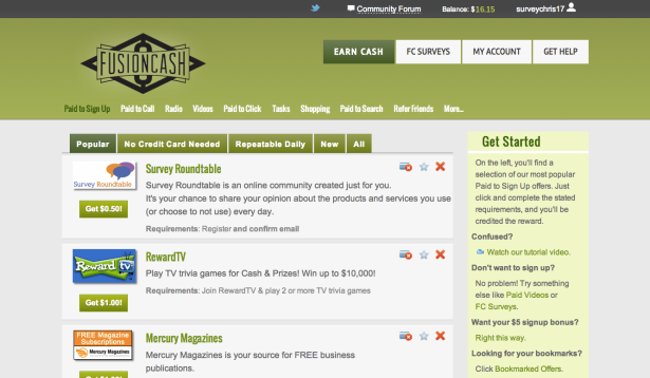 Top 30 sites will pay for the things you did Picture 3