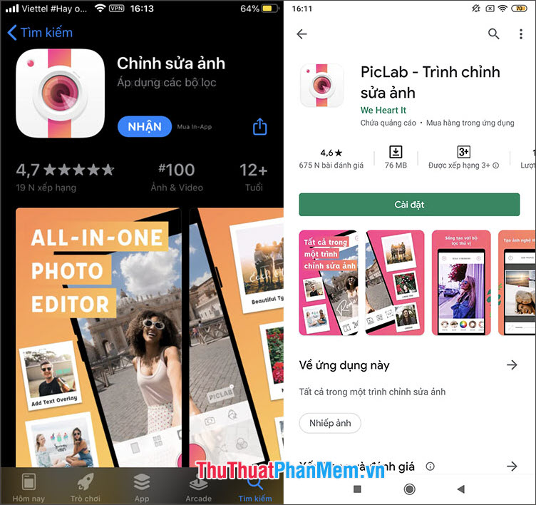 Top 5 applications to insert text into images on the phone fastest and most beautiful Picture 6