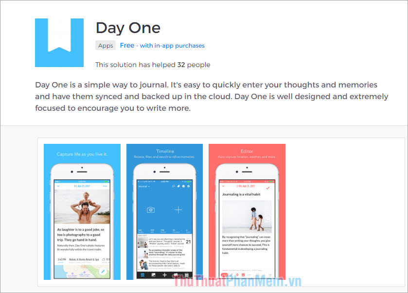 Top 5 diary writing applications on iPhone, Android best Picture 5