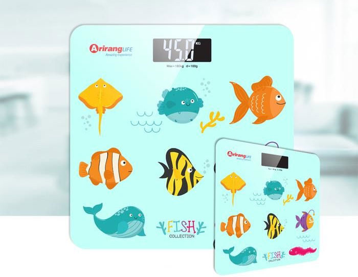 Top 5 electronic health scales below 200,000 VND Picture 4