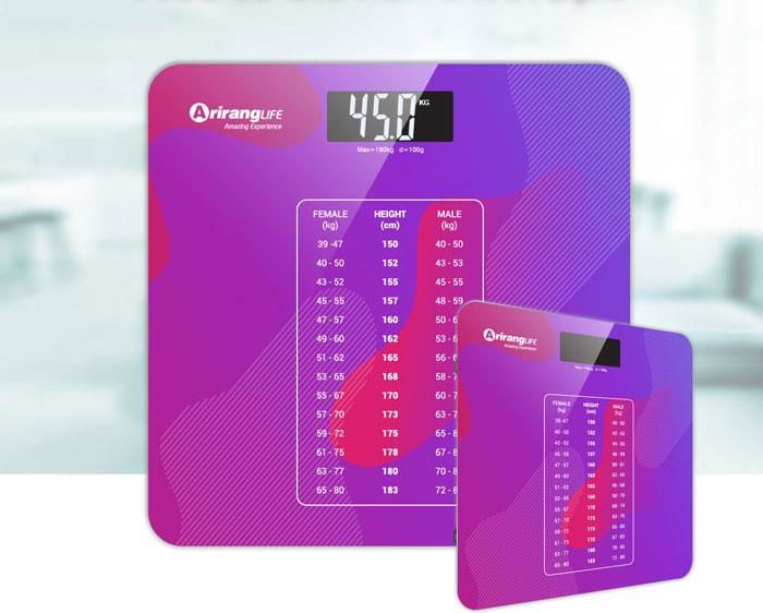 Top 5 electronic health scales below 200,000 VND Picture 5