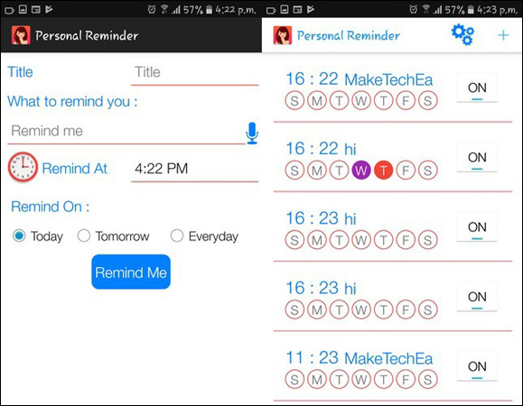 Top 5 essential reminder apps on Android Picture 3