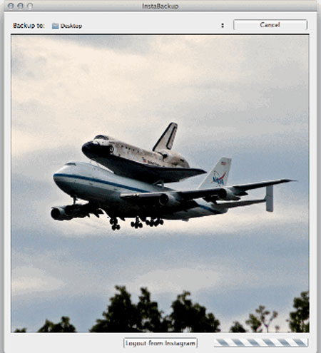 Top 5 free tools to backup photos on Instagram Picture 3