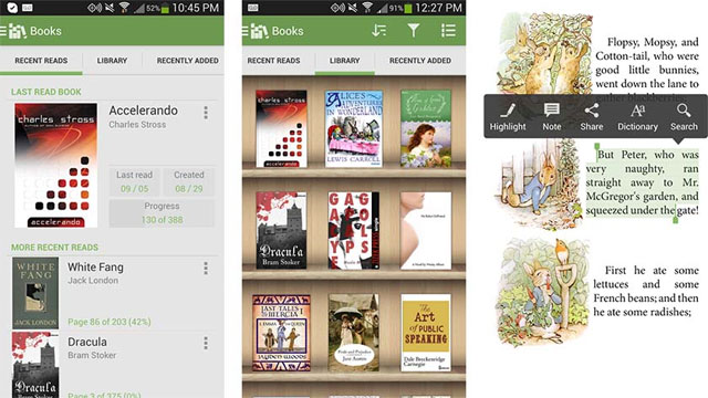Top 5 great Android reading apps 2018 Picture 1