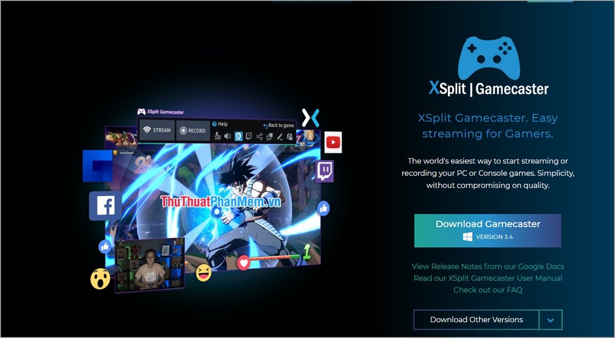 Get Download Xsplit Gamecaster 2020 Background