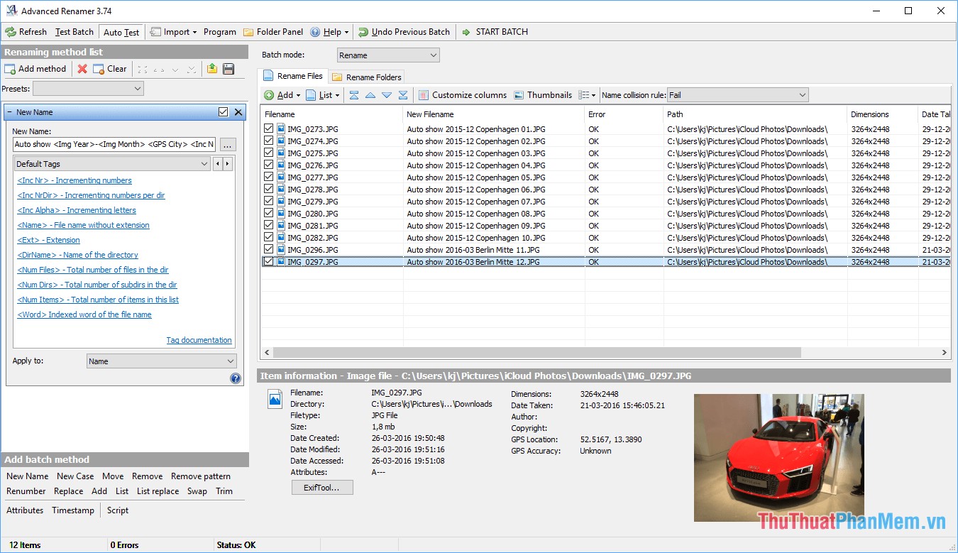 Top 5 software for fast batch file renaming Picture 4