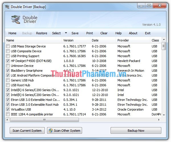 Top 5 software to Backup (Restore) and Restore (Restore) the best Computer Driver Picture 4