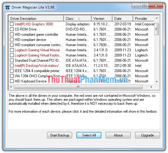 Top 5 software to Backup (Restore) and Restore (Restore) the best Computer Driver Picture 5