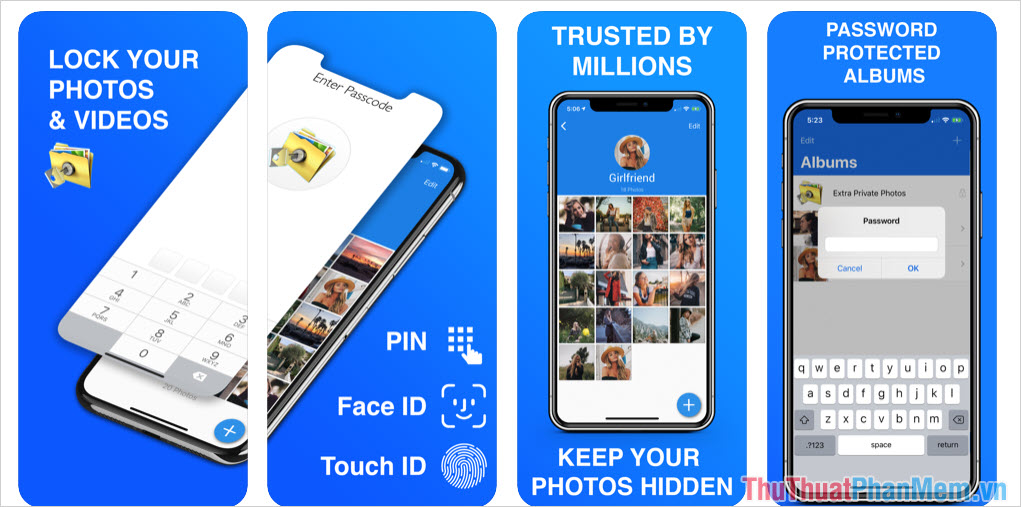 Top 5 software to hide photos, videos on iPhone, Android best Picture 2