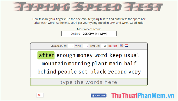 Top 5 websites to test the best typing speed