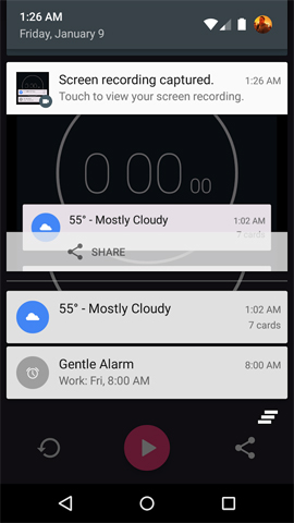 Top 6 quality Android phone screen video recording applications Picture 10