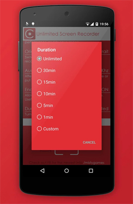 Top 6 quality Android phone screen video recording applications Picture 16