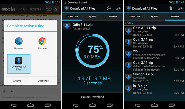 TOP 7 apps that support the best download on Android Picture 6