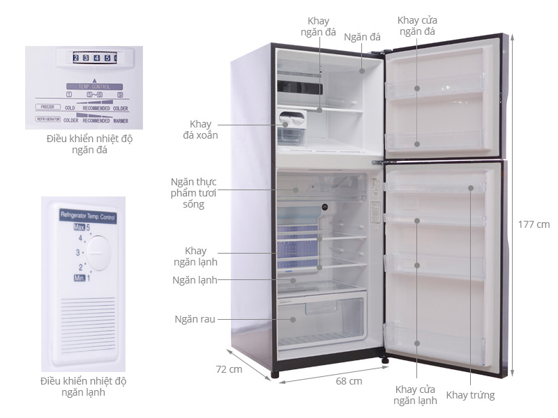 Top 8 best Hitachi refrigerators today Picture 18