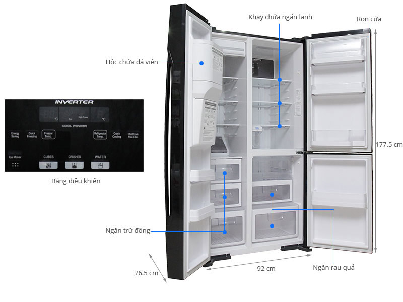 Top 8 best Hitachi refrigerators today Picture 64