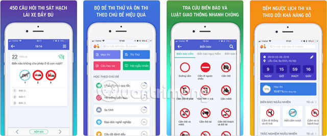 TOP app supports the best driving test on phones Picture 5